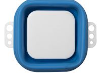 Стакан для воды "Белые ночи" складной, диаметр 9,8 см, высота 8 см, синий