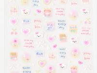 Набор наклеек для ногтей для девочек, Мультицвет