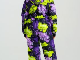 Комбинезон текстильный с полиуретановым покрытием для девочек