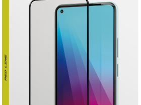Защитное стекло Red Line для HONOR X7b с чёрной рамкой