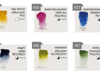 Набор акварели Малевичъ "Veroneze" винтаж, 6 цв*2,5 мл