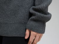 Кардиган на молнии с шерстью