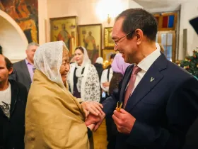 В Якутске провели Божественную литургию в честь Рождества Христова