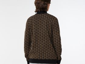 Мужской свитер Lacoste Contrast Collar Monogram