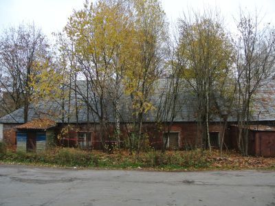 Конюшня - склад, 1765 г., архитектор Е.П.Ключарев, 1822 г., архитектор А.С.Кутепов