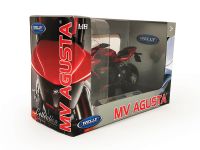12861PW Игрушечный мотоцикл Welly MV Agusta F3RR