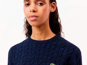 Женский шерстяной свитер Lacoste