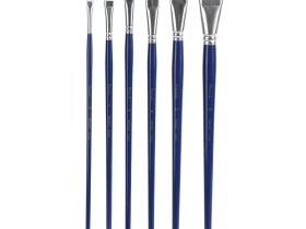 Кисть синтетика жесткая №10 плоская Finenolo