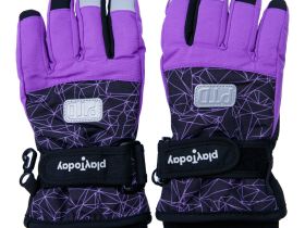 Перчатки текстильные для девочек