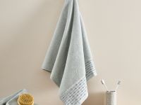 Полотенце махровое Punto, серое