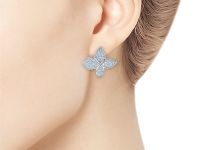 Пусеты из белого золота э4012пс08240363_white