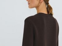 Укороченный кардиган, Коричневый