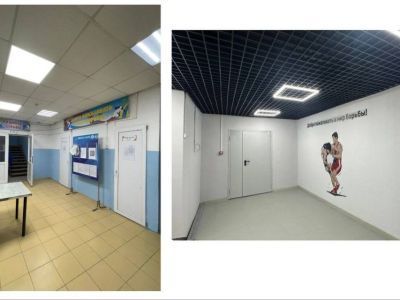 В здании спортивной школы № 3 в Якутске впервые провели капитальный ремонт