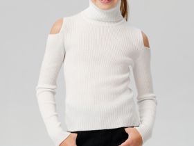 Водолазка трикотажная для девочек