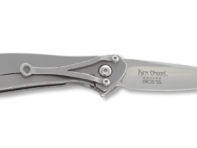 Складной нож CRKT Eros Large - Flat Handle, сталь AUS 8, рукоять сталь 420J2