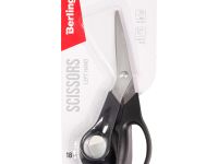 Ножницы для левшей Berlingo "Left Hand" 18 см, эргономичные ручки, европодвес