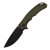 Складной нож Artisan Tradition V2, сталь AR-RPM9, рукоять G10, зеленый/черный