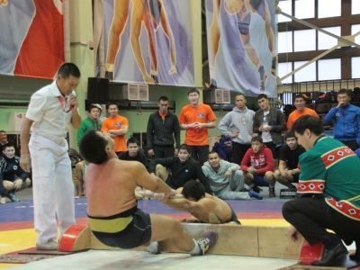 Мас-рестлинг в программе Игр боотуров в Москве