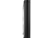 Тубус СТАММ А1, телескопический на ремне, черный