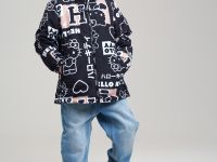 Куртка текстильная с полиуретановым покрытием для девочек (ветровка)