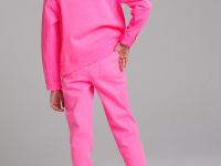 Брюки текстильные для девочек