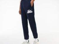 Мужские спортивные брюки Lacoste свободного кроя из хлопка
