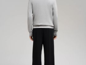 Джемпер прямого кроя из хлопка