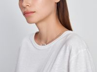 Футболка изо льна свободного силуэта