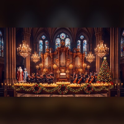 Новогодние саундтреки при свечах с АСО-оркестром