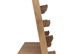 Подставка для коллекции из 4-х ножей Woodinhome HKS0204ON, дуб, бежевый