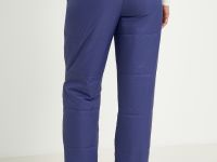 Утепленные брюки с эластичным низом