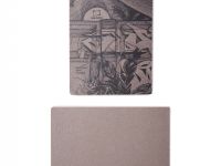 Набор скетчбуков для графики Малевичъ "GrafArt" 2 шт, 9*13 см и 13*9 см, 20 л 150 г, кремовая
