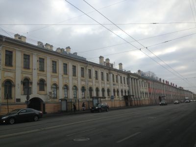 Первый кадетский корпус. Здесь в июне 1917 г. состоялся I Всероссийский съезд рабочих и солдатских депутатов
