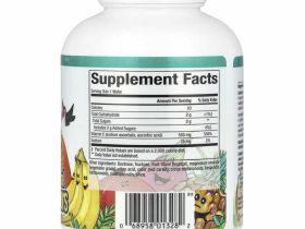 Natural Factors, Vitamin C, Tropical , 500 mg , 90 Chewable Wafers
