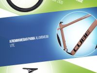 Женский велосипед Cube Access WS EAZ 27.5, год 2023, цвет Оранжевый-Серый, ростовка 14