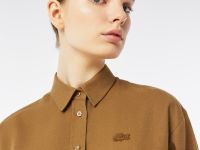 Женская рубашка Lacoste Relaxed Fit