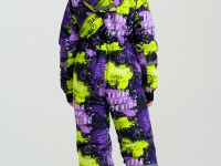 Комбинезон текстильный с полиуретановым покрытием для девочек