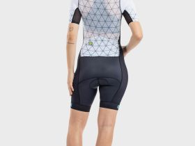 Комбинезон Ale Maui Long Tri женский (черный / розовый XXS)