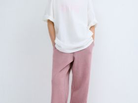 Футболка оверсайз с принтом для девочек, Белый