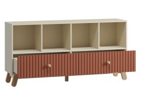 Стеллаж детский Финни 155x78 Терракотовый