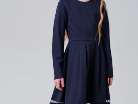 Платье трикотажное для девочек