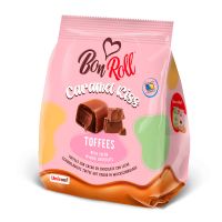 Конфеты ирисные в молочном шоколаде Bon Roll, со вкусом шоколада, 120 гр