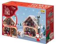 Сказки AB-1213 Конструктор Дом Деда Мороза