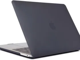 Чехол-накладка для Apple MacBook Pro 13 (2012-2015) пластиковый (черный)