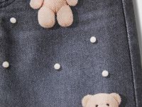Широкие джинсы с мишками Глория Джинс