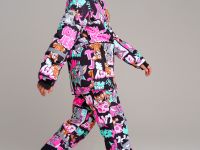 Комплект текстильный с полиуретановым покрытием для девочек: куртка, брюки