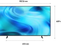 Телевизор Samsung 43" Crystal UHD U8000 4K, Процессор Crystal, Smart ТВ (2026) UE43U8000HUXPY черный