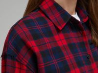 Рубашка оверсайз из хлопковой фланели