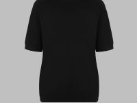 Легкий джемпер полуприлегающего кроя с коротким ру