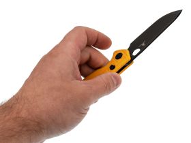 Складной нож Bestech Knives Angry Owl, сталь D2, рукоять G10, желтый
